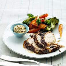 Mustard-Crusted Turkey Breast