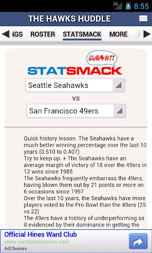 【免費運動App】Seahawks by StatSheet-APP點子