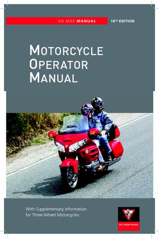 Mississippi Motorcycle Manual
