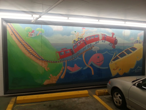 Mural Train Ride 