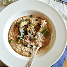 Brandade of White Beans with Baby Artichokes