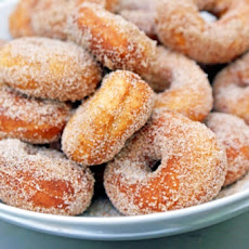 Warm Miniature Doughnuts
