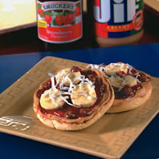 Peanut Butter & Jelly Pizza Sandwich