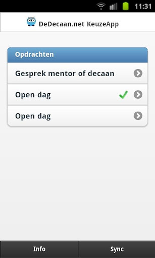 DeDecaan.net KeuzeApp