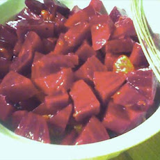Yummy Beet Salad With Raspberry Dressing