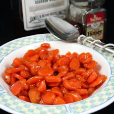 Honey -Bourbon Glazed Carrots