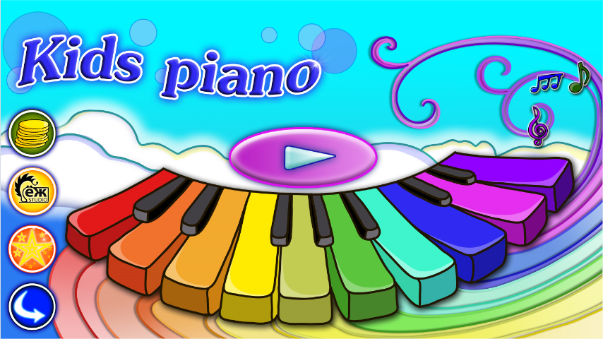 Android application Baby Piano screenshort