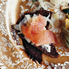 Smoked Salmon Platter with Fennel Salad