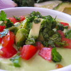 Raw Vegan Avocado Gazpacho