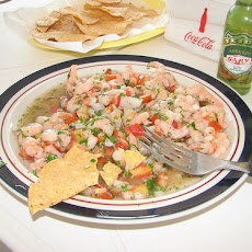 Ceviche De Pescado (Fish Salad Cooked in Lime Juice)