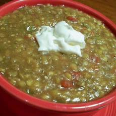 Spicy Red Lentil Chili