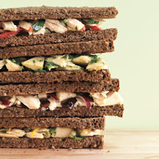 Red Onion and Kalamata Olive Tuna Sandwich