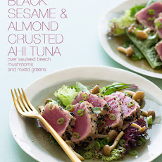Black Sesame & Almond Crusted Ahi Tuna