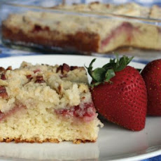 Strawberry Coffee Cake