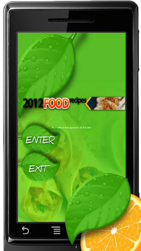 2012 Food Recipes