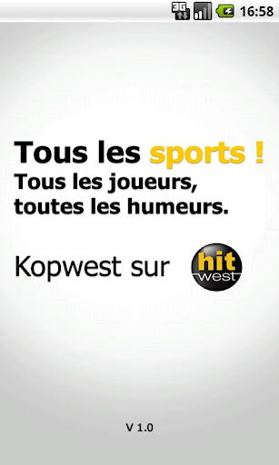 Kop West - tous les sports
