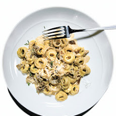 Tortellini with Porcini Mushroom Sauce