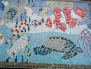 Aquatic Life Tile Mosaic