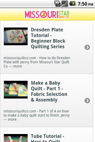 【免費生活App】Missouri Star Quilt Company-APP點子