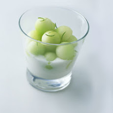 Honeydew Melon in Coconut Milk