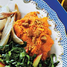 Mashed Sweet Potatoes with Autumn Spices