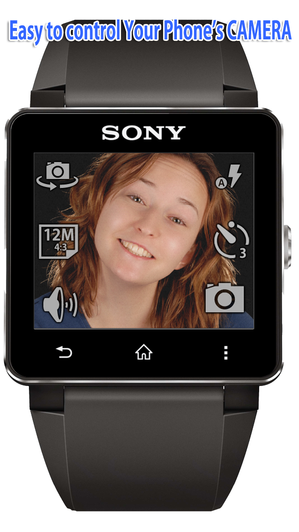 Android application Remote Shot for SmartWatch 2 screenshort