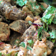 Tangy Zangy Roasted Potato Salad