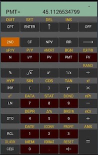 Ba Financial Calculator plus screenshot for Android