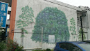樹の壁画