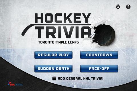 Hockey Trivia-Maple Leafs