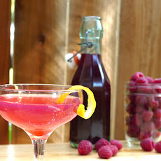 DIY Raspberry Liqueur
