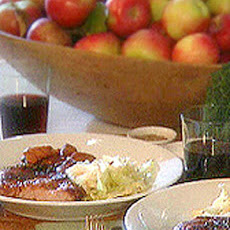 Glazed Pork with Apples