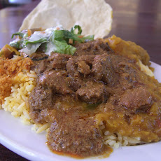 Masoor Pulao (Layered Minced Lamb and Lentils With Rice)