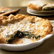 Greek Greens and Sweet Onion Pie