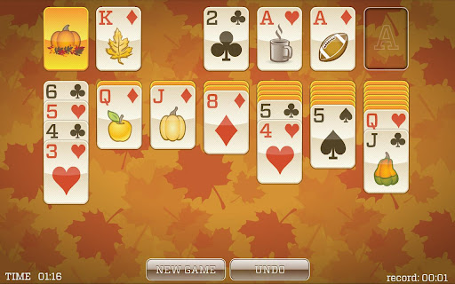 【免費紙牌App】Fall Solitaire & freecell-APP點子