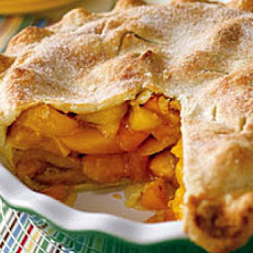 Vanilla Peach Pie