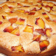Nectarine Golden Cake