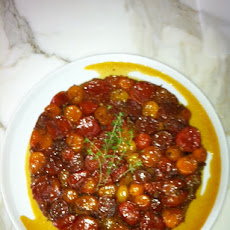 Cherry Tomato Tarte Tatin