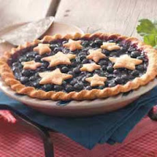 Star-Studded Blueberry Pie Recipe