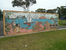 Australian Brutal Settlement Mural