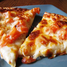 Red and White Pizza for the BBQ