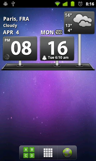 billboard-digital-weather-widg for android screenshot