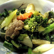 Japanese Homestyle Green Vege Plus Pork Chops