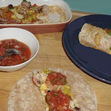 Sausage Breakfast Wraps