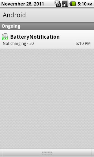 BatteryNotification