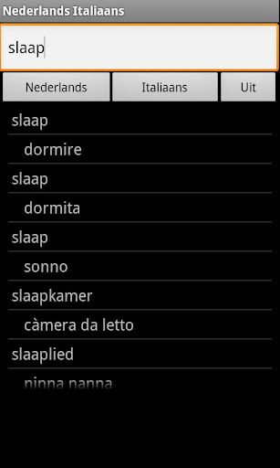 Dutch Italian Dictionary