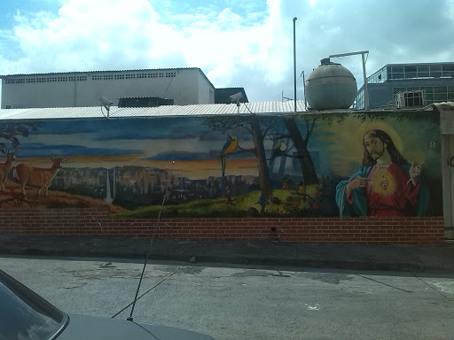 Mural Jesus Creador