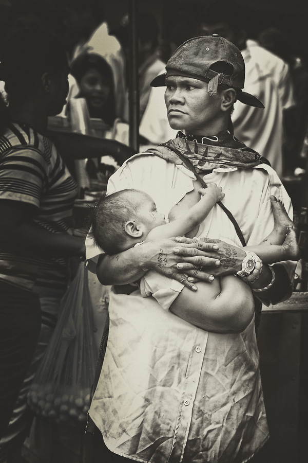 L O S T by Edwin   S. Loyola - News & Events World Events ( black and white )