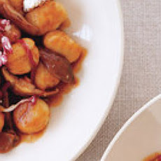 Gnocchi with 3-Mushroom Gravy