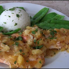Low Fat Chicken Mango Chutney & Macadamias!